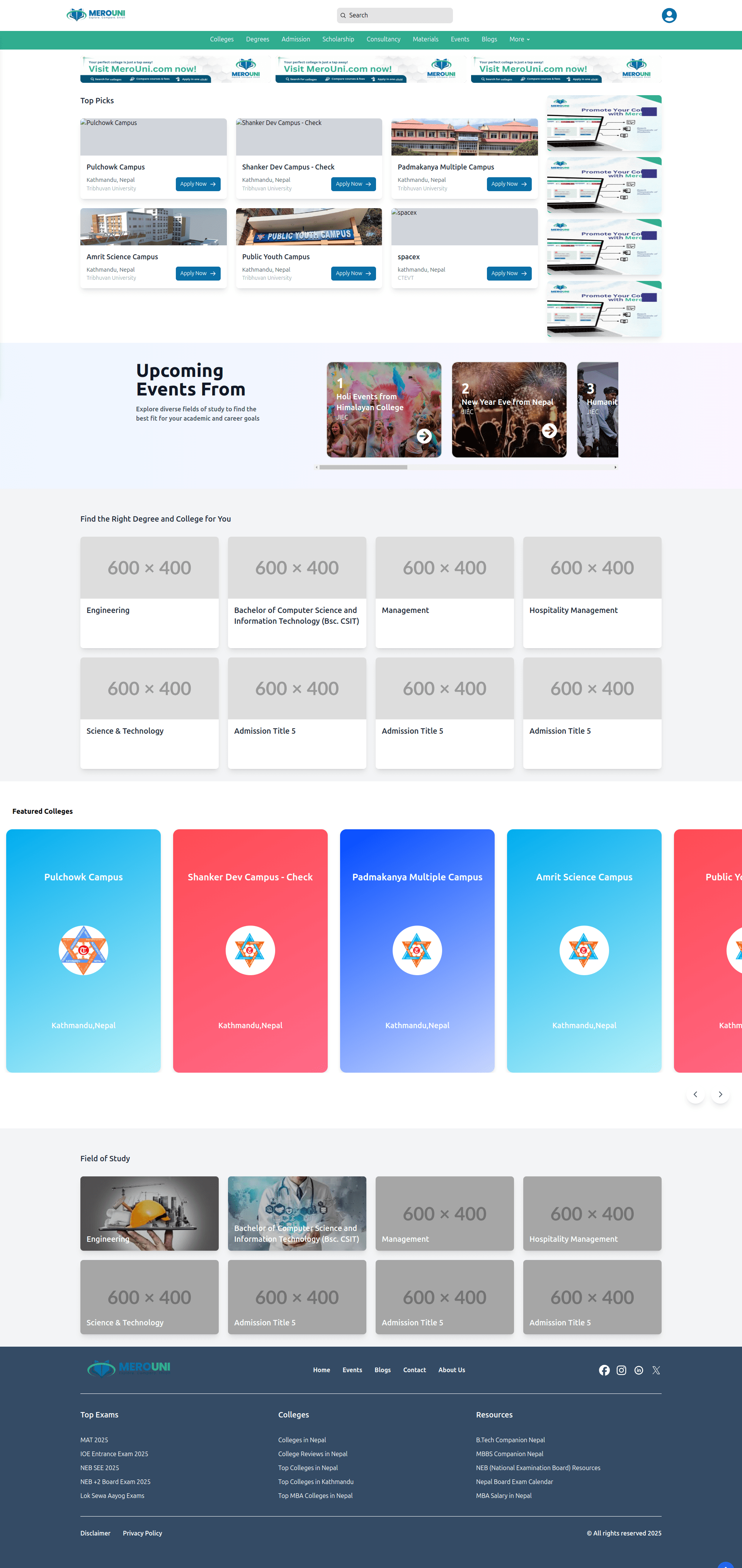 MeroUni Screenshot 3