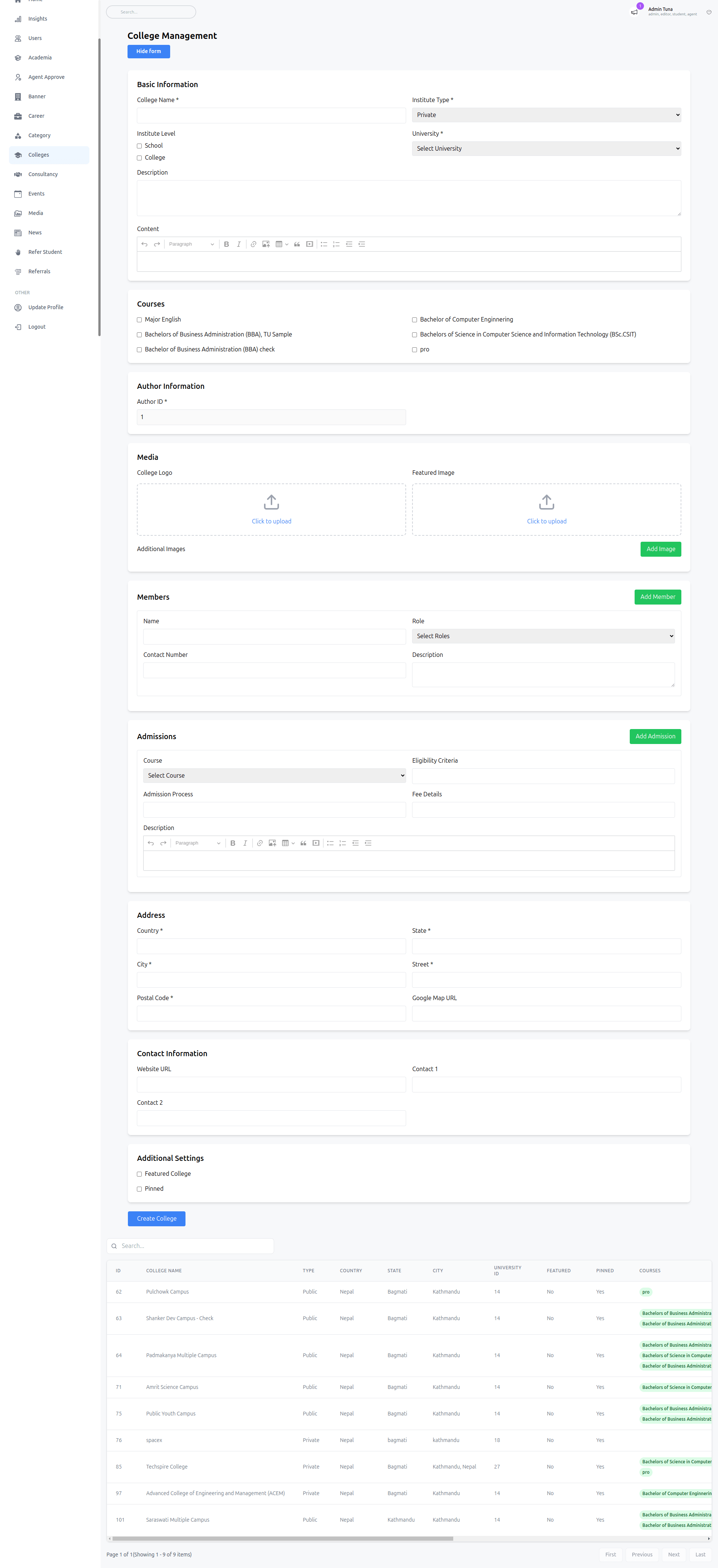 MeroUni Screenshot 6